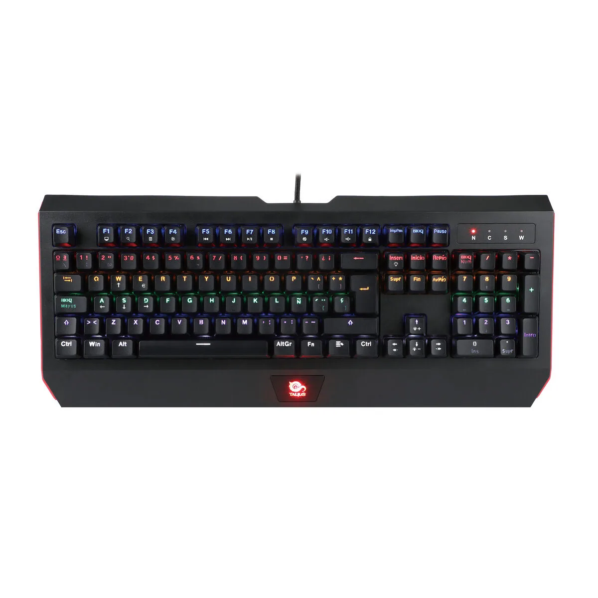 Clavier pour jeu talius rune noir noir rouge espagnol qwerty m051835468. Avec Diaytar, redécouvrez le plaisir de l'achat en ligne grâce à une approche humaine des produits et de la curation