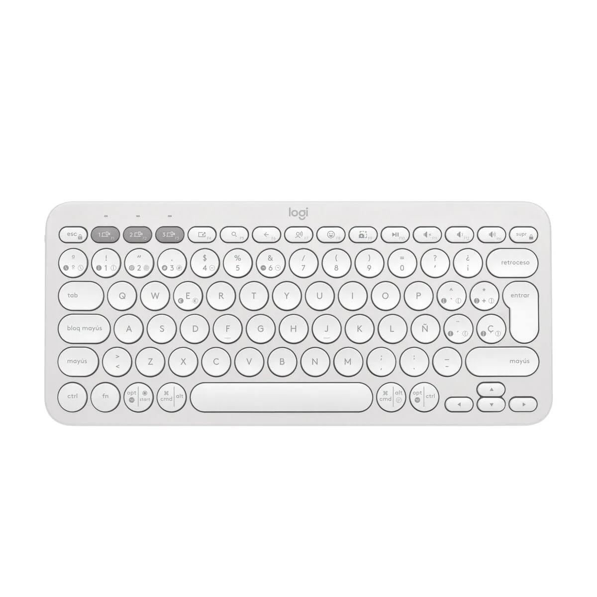 Clavier sans fil logitech k380s blanc espagnol qwerty s5524722997. Diaytar Fashion : Soyez à la pointe de la mode avec nos collections exclusives.