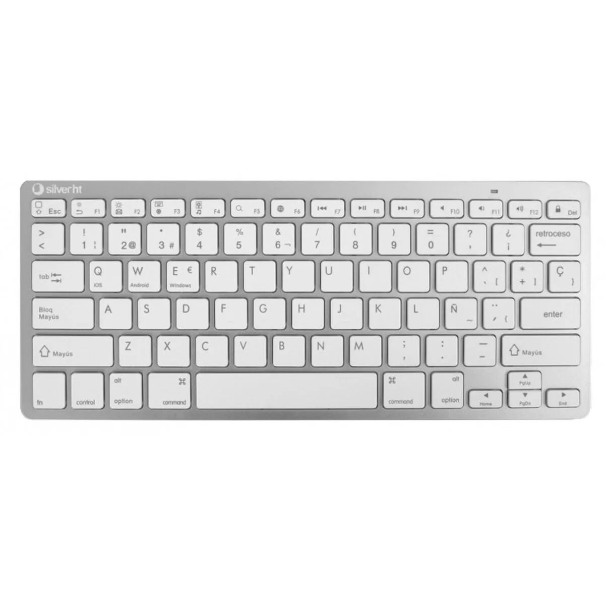 Clavier silver ht teclado inalambrico colors edition blanco espagnol qwerty argente s044840829. Diaytar, une boutique en ligne qui défie les catégories traditionnelles en mêlant produits high-tech, maison et lifestyle avec brio