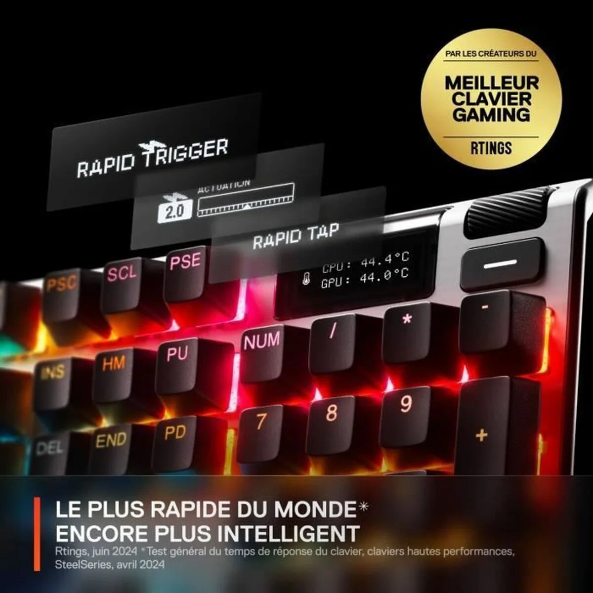 Clavier steelseries apex pro gen 3 noir azerty francais s7101387048. Diaytar, c'est la démonstration que le meilleur des produits est à portée de clic, sans compromis, sans attente.