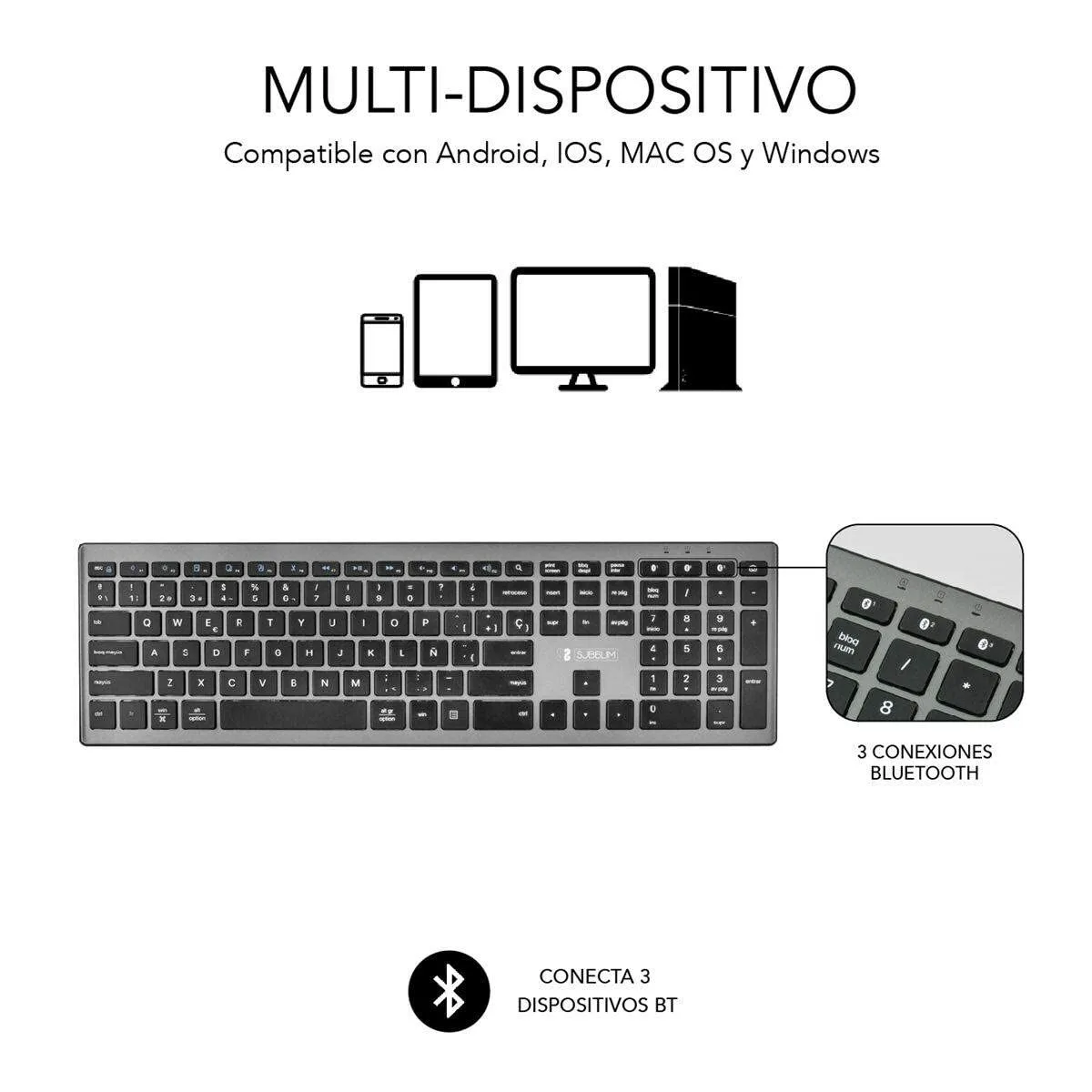 Clavier subblim subkb 2pue201 noir s562231268. Explorez sans limite l'offre Diaytar : des milliers de produits pour satisfaire votre soif de nouveauté et de qualité