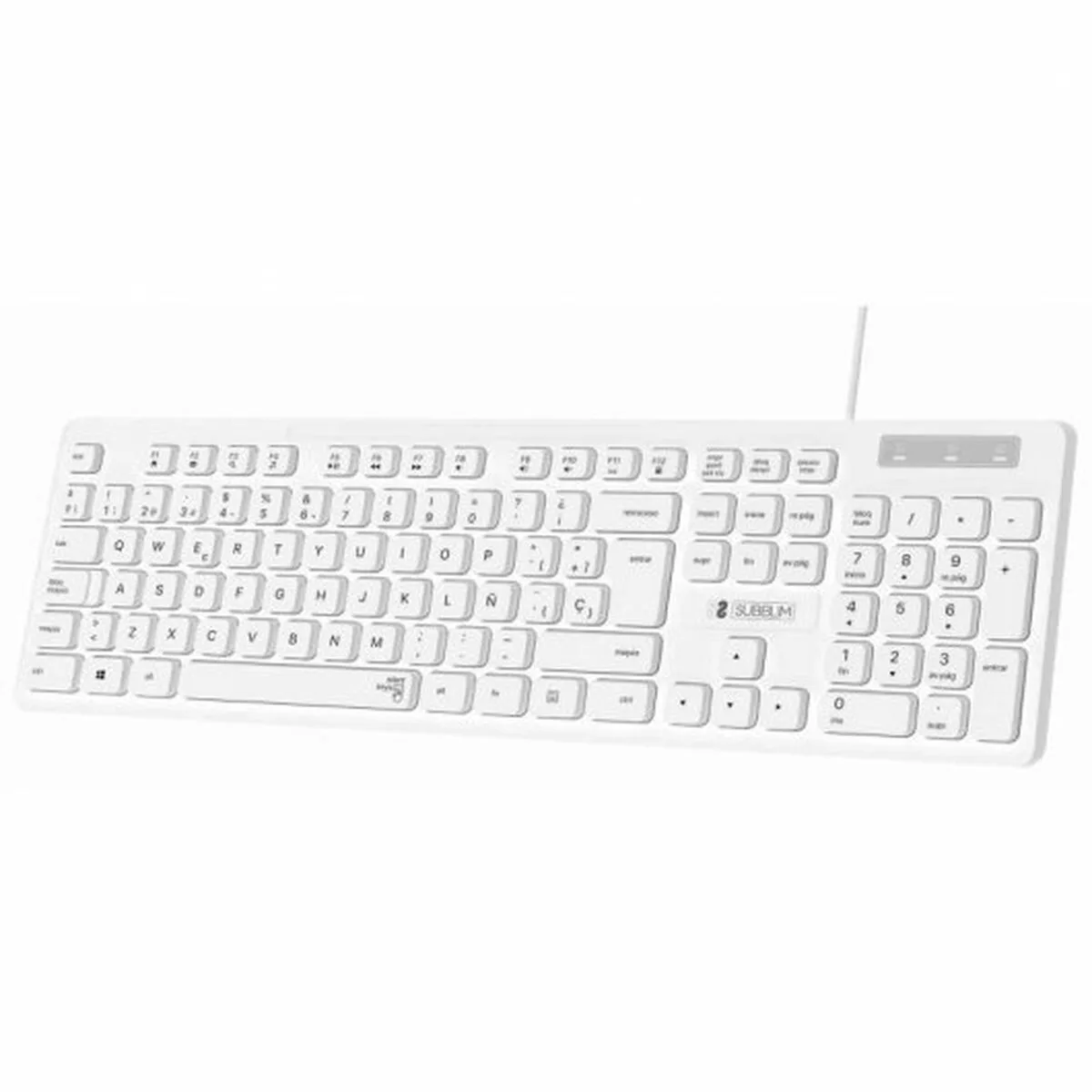 Clavier subblim subkbc 0ssk51 blanc espagnol qwerty s990697727. Nous sommes les archéologues du produit parfait. Diaytar exhume pour vous les trésors cachés du marché.