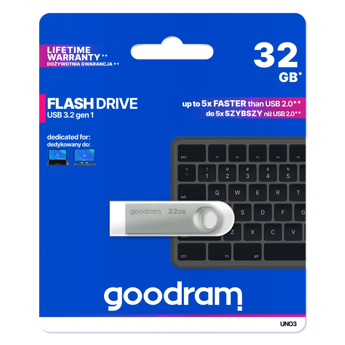 Cle usb goodram uno3 0320s0r11 argente 32 gb s915951188. Diaytar s'adresse aux esprits modernes en quête de produits qui allient performance technologique et design épuré
