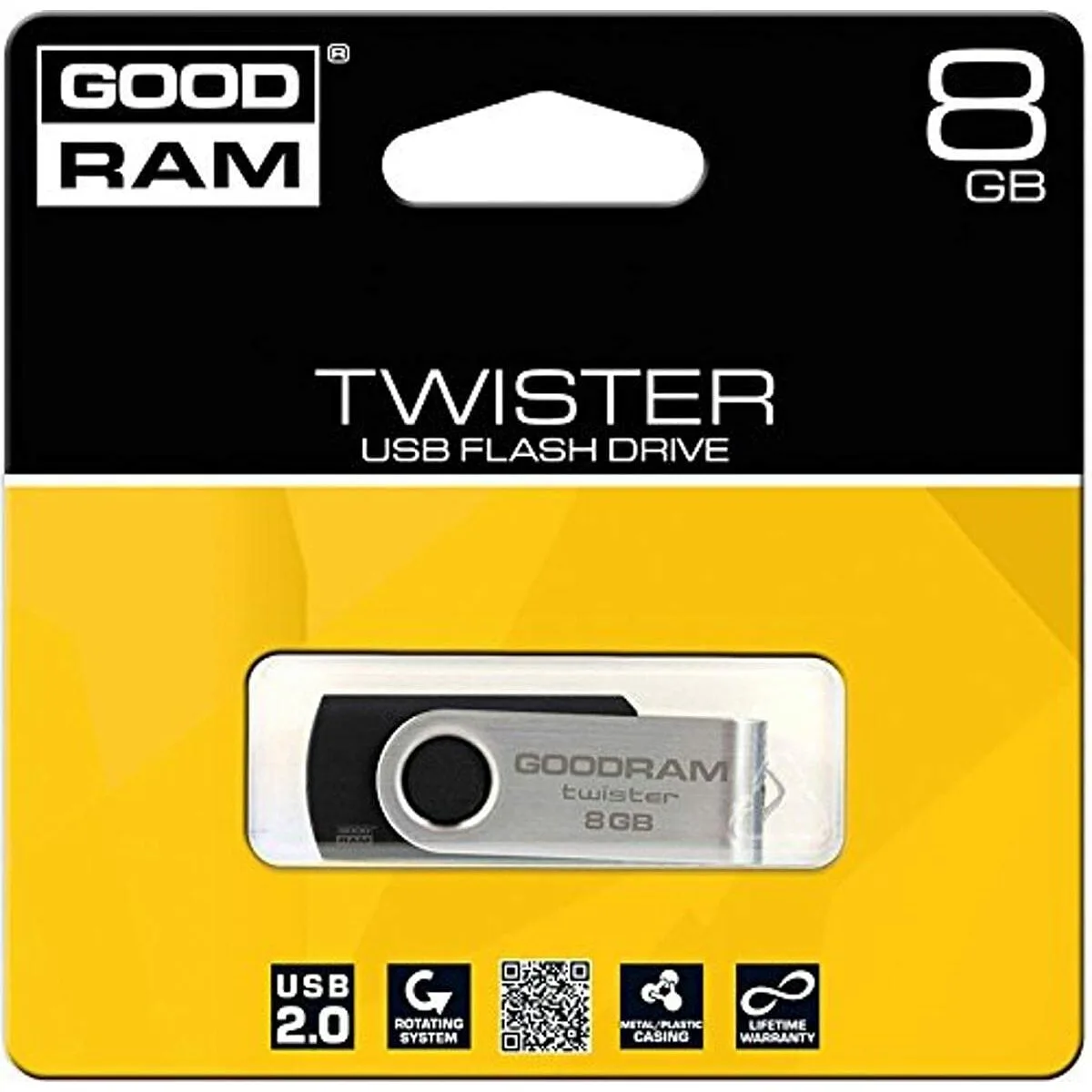 Cle usb goodram uts2 usb 2 0 noir argente 8 gb 1 unite s912202452. Diaytar a été pensé pour les multitâches, les exigeants, les pressés, les rêveurs... En somme, pour vous.