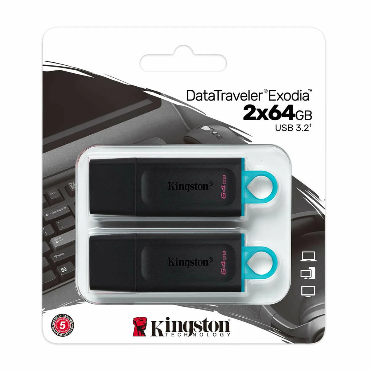 Cle usb kingston datatraveler exodia vert 64 gb 2 pcs s5513663237. Diaytar, c'est le refuge des amoureux du beau et de l'utile, un sanctuaire dédié au produit parfait.