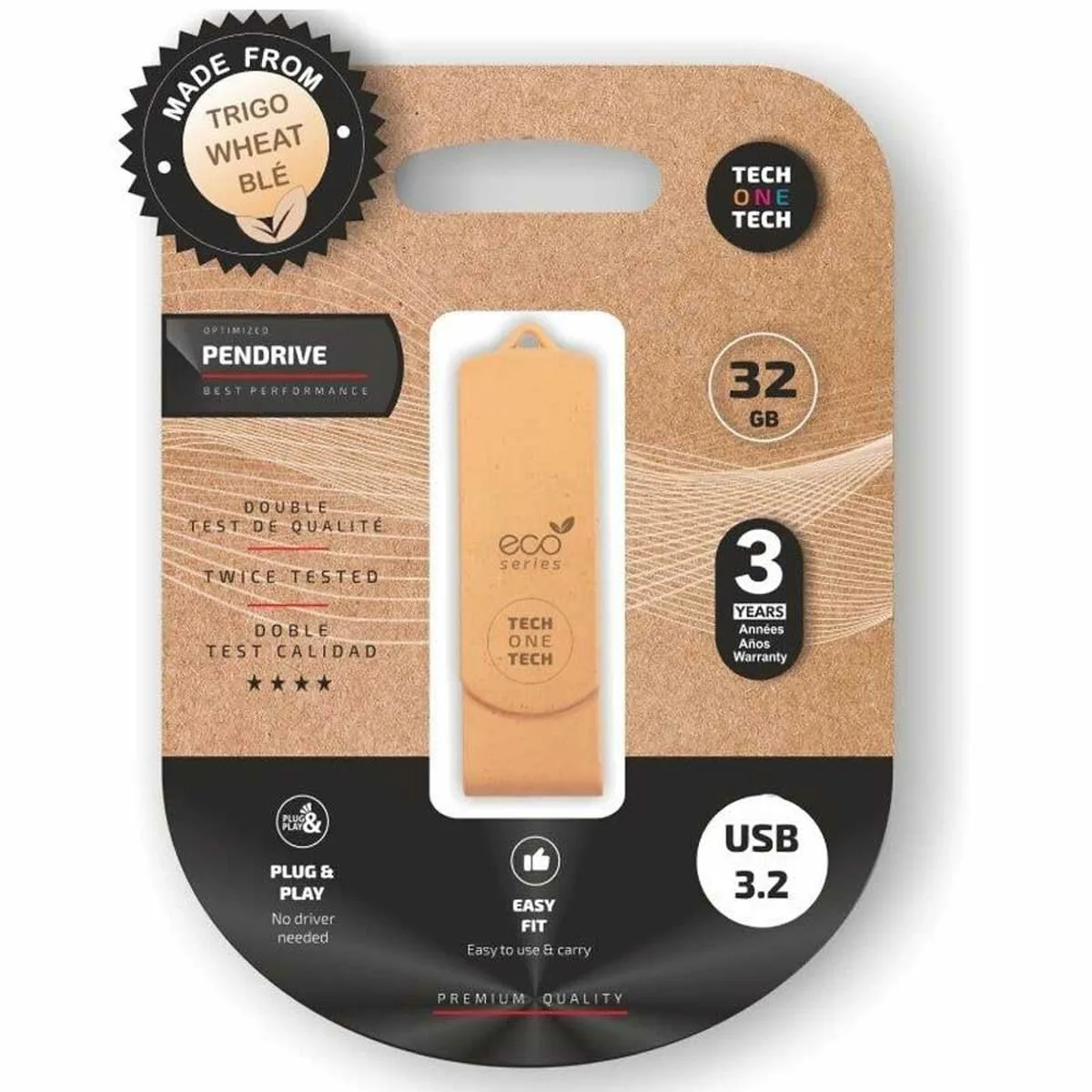 Cle usb tech one tech ecotech 32 gb s990766116. Notre équipe Diaytar est une bande de dénicheurs compulsifs, toujours en quête du produit qui provoquera l'étincelle dans votre regard.