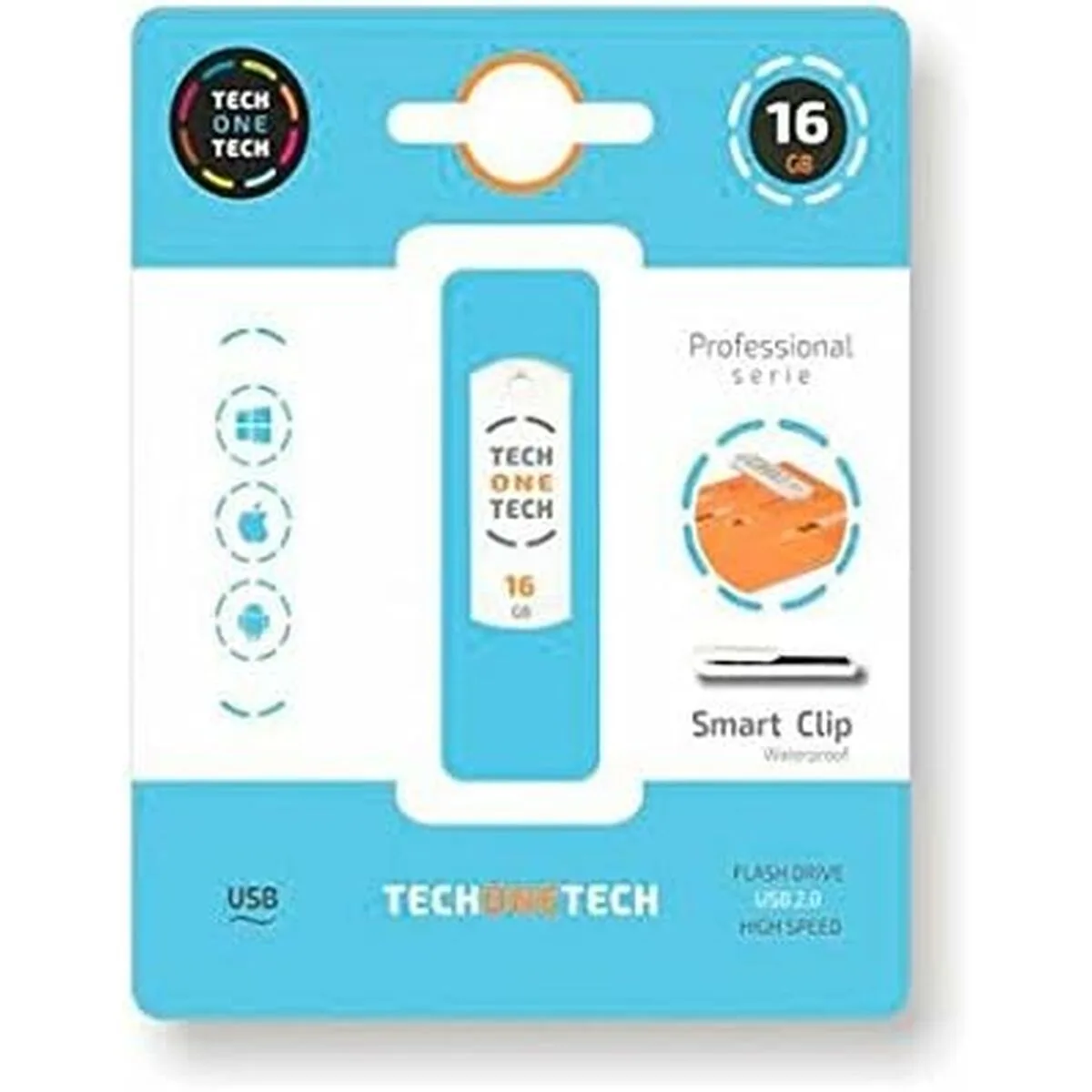 Cle usb tech one tech pro smart clip 16 gb s990769161. Révélez votre style avec la collection capsule Diaytar, limitée et exclusive.