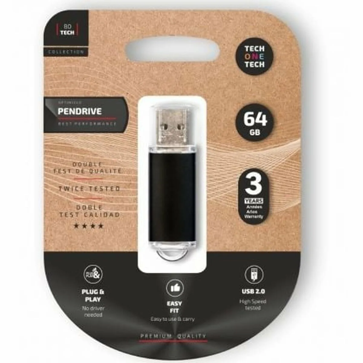 Cle usb tech one tech tec3008 64 noir s792554832. Diaytar, c'est l'évidence : une plateforme simple, des produits beaux, une expérience fluide. Le trio gagnant.