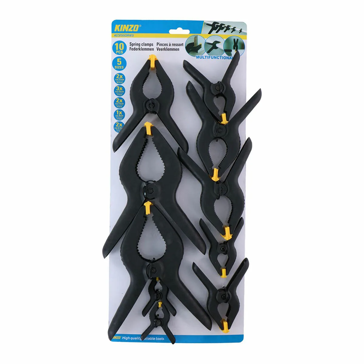 Clip de serrage kinzo 10 pieces s792313043. Diaytar, c'est l'art de la sérendipité appliqué au e-commerce : vous venez pour une chose, vous repartez avec l'objet de vos rêves.
