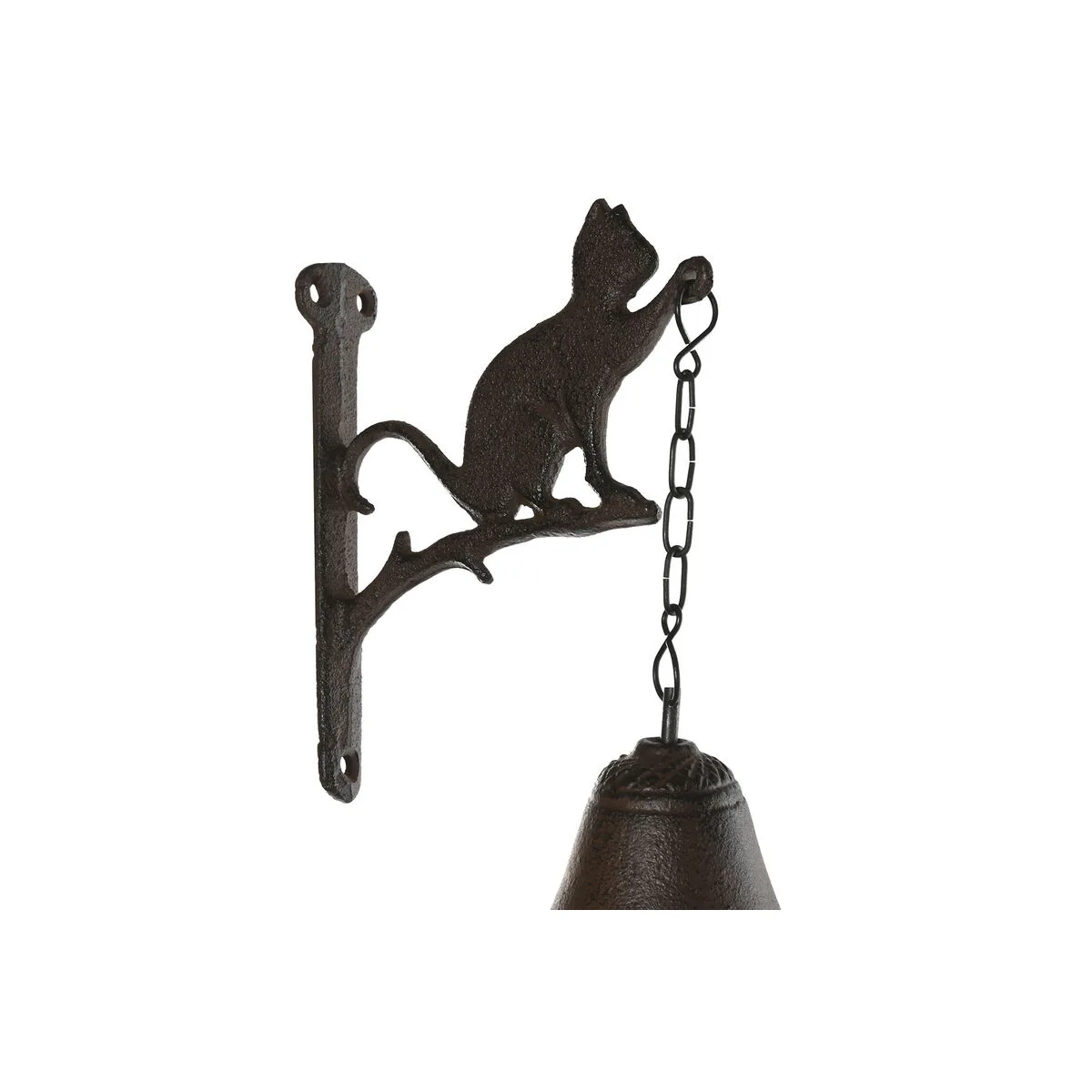 Cloche home esprit marron noir fer 15 7 x 7 5 x 42 cm s306061213. Votre boutique de confiance Diaytar vous accompagne dans tous vos projets.