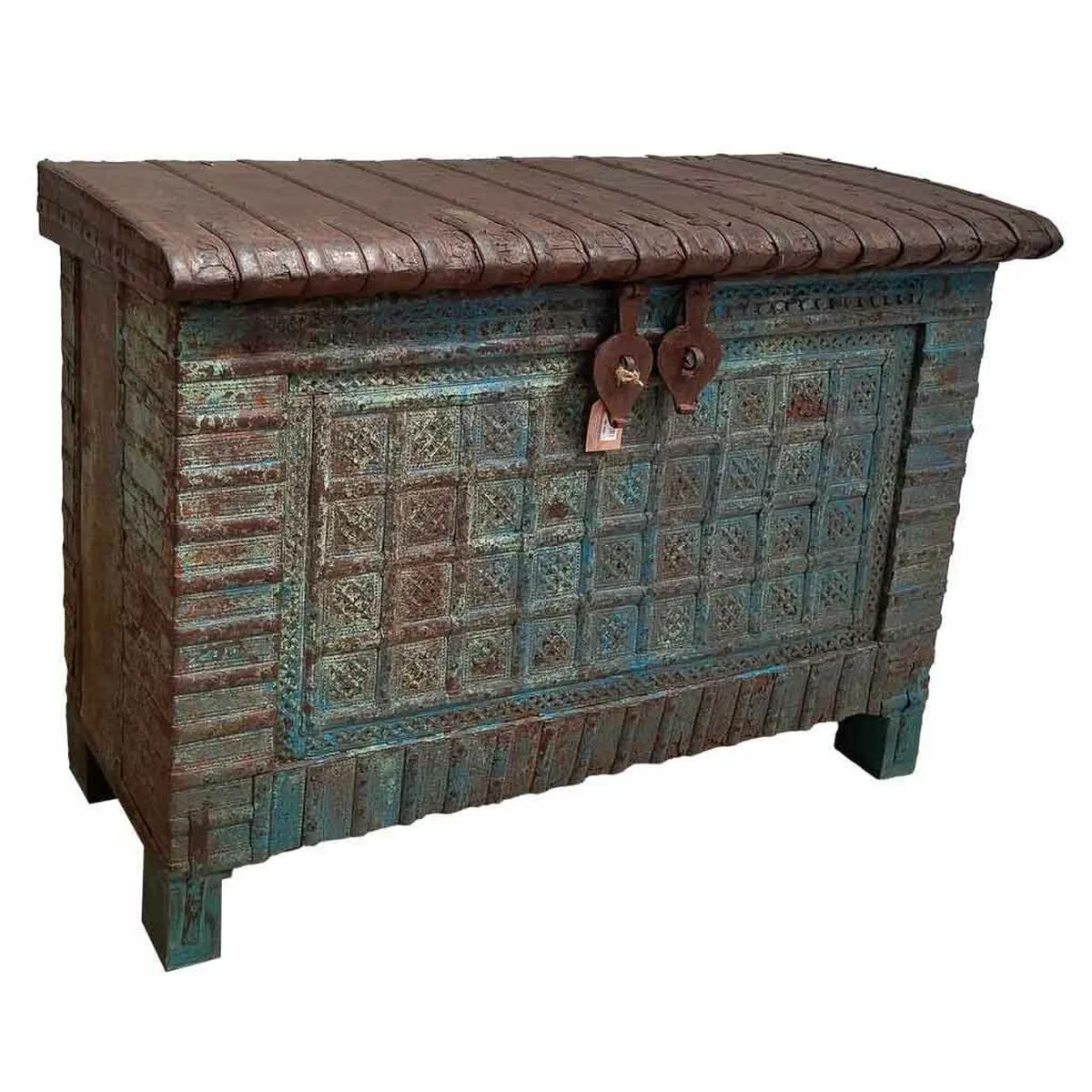 Coffre alexandra house living bleu bois de manguier 44 x 90 x 132 cm d163193941. Diaytar, c'est le manifeste d'un shopping plus intelligent, plus rapide, et résolument plus gratifiant.