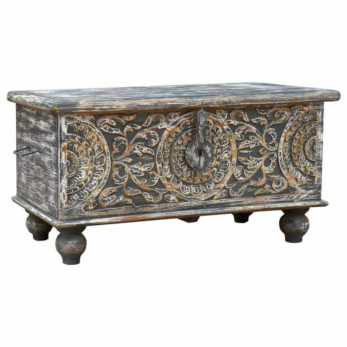 Coffre alexandra house living bois de manguier 44 x 46 x 89 cm d163116092. Diaytar : Votre destination shopping en ligne pour découvrir les dernières tendances et produits généraux soigneusement sélectionnés