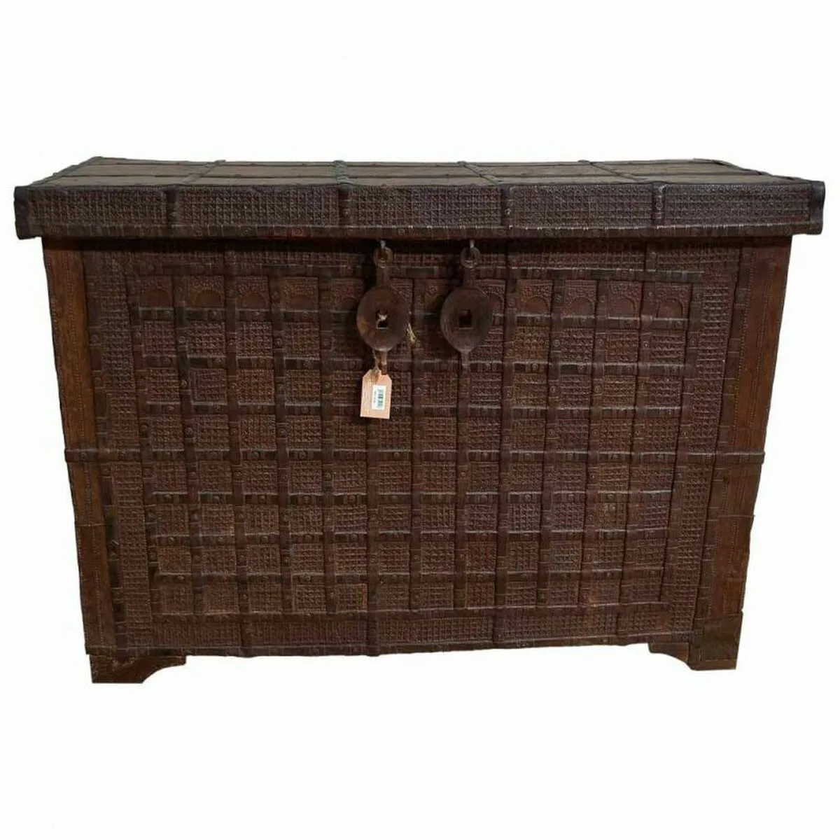 Coffre alexandra house living marron bois de manguier 46 x 91 x 130 cm d163196223. Chez Diaytar, nous transformons vos envies en réalité avec style.