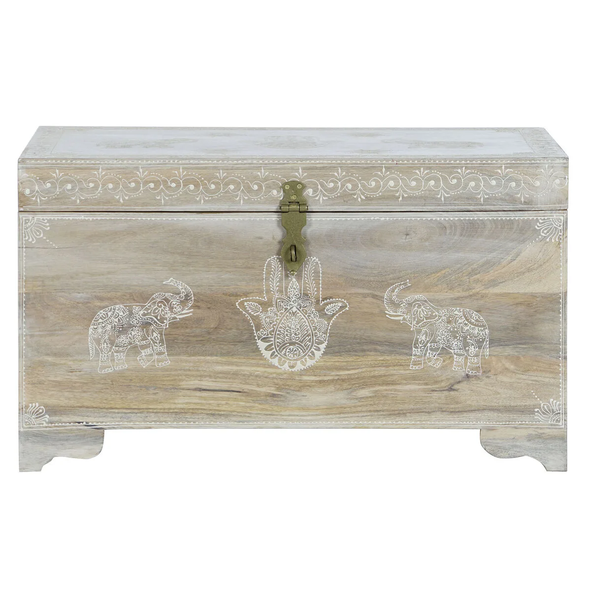 Coffre dkd home decor bois de manguier bois mdf 78 x 43 x 45 cm s304384320. Découvrez l'univers Diaytar : une boutique en ligne généraliste qui marque style, qualité et originalité dans chaque produit