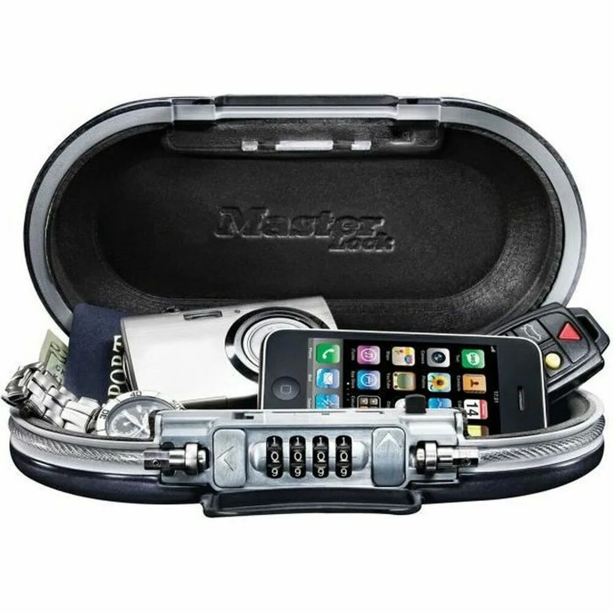 Coffre fort portable avec cable de securite master lock 5900eurd noir abs 6 x 12 9 x 24 cm s716575064. Votre garde-robe mérite le style Diaytar - Découvrez nos nouveautés !