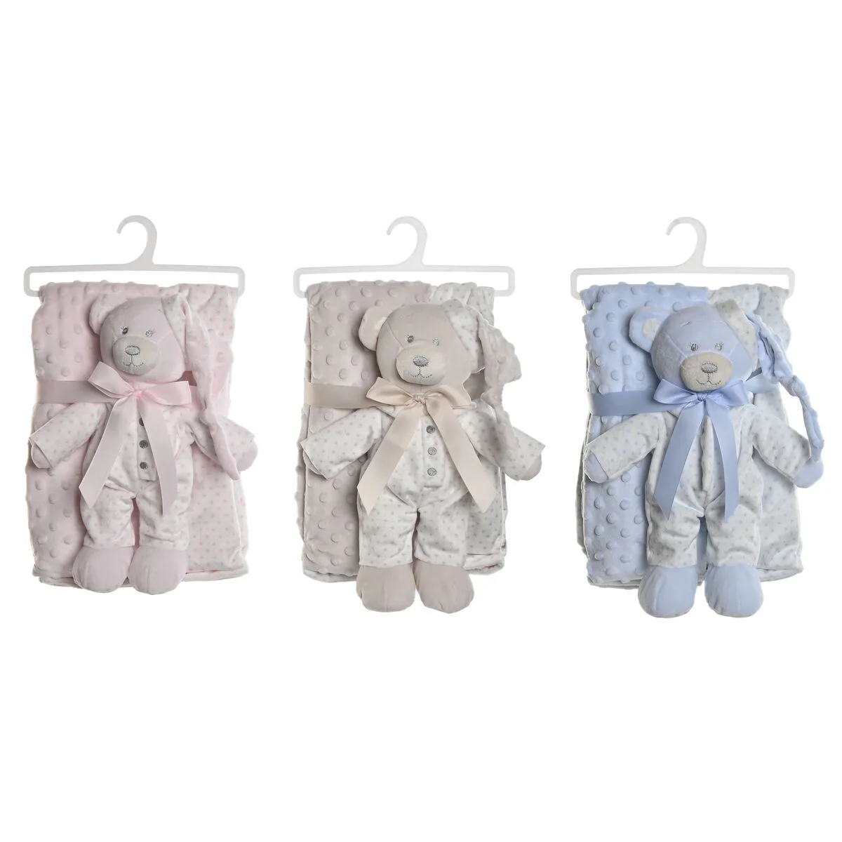 Coffret bebe home esprit bleu beige rose polyester 3 unites s306010635. Découvrez la diversité Diaytar : une infinité de produits pour la maison, le travail, les loisirs, tous dans l'air du temps