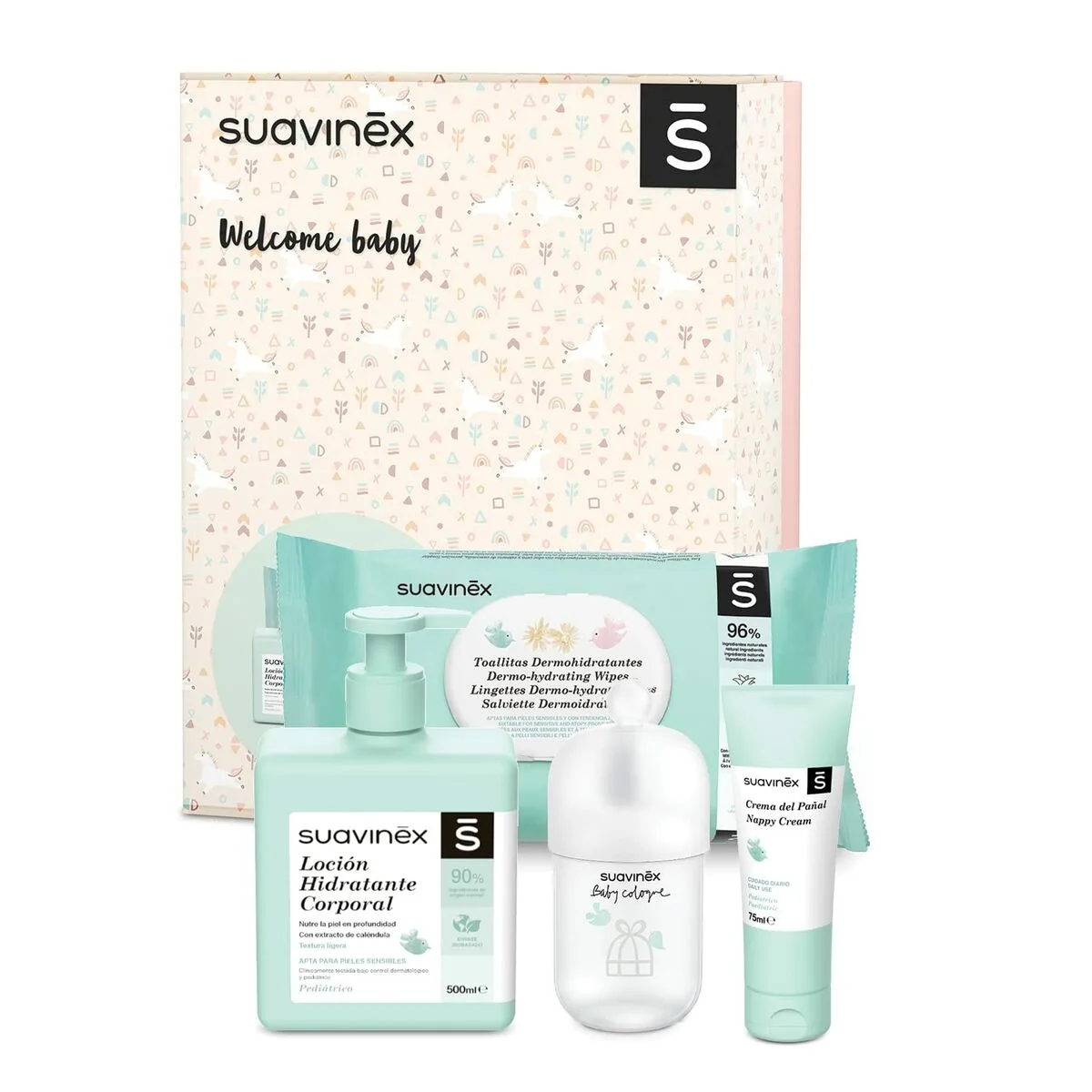 Coffret bebe suavinex rose 4 pieces s0510495669. L'excellence à portée de clic avec la boutique en ligne Diaytar.