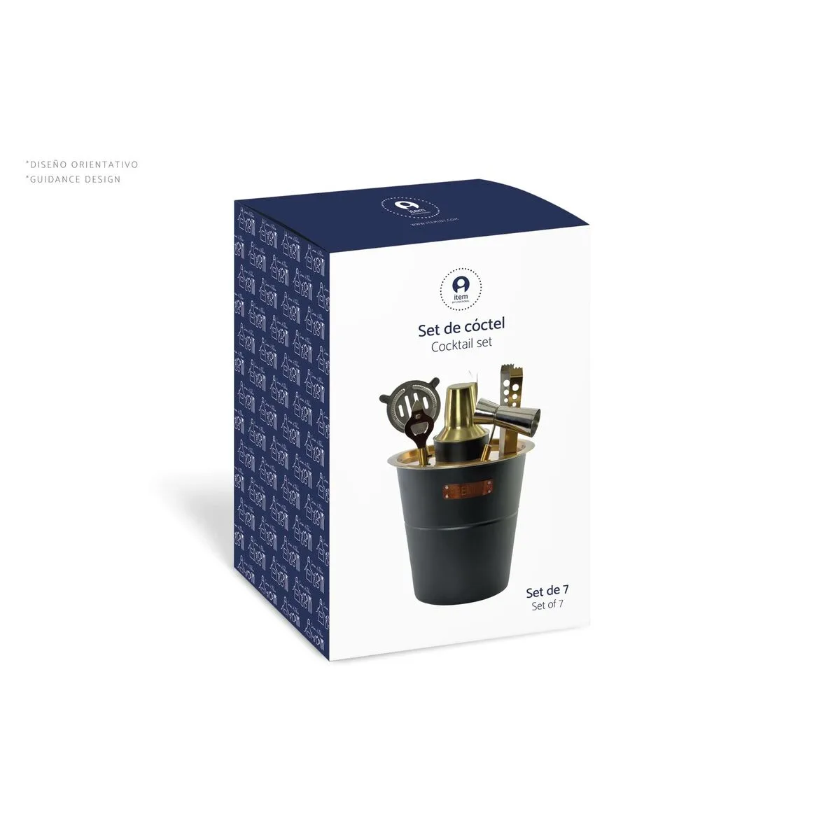 Coffret cocktail dkd home decor noir acier inoxydable 500 ml 8 x 8 x 20 cm s305321854. Pour ceux qui refusent de choisir entre fonctionnel et esthétique : Diaytar propose les deux dans chaque produit