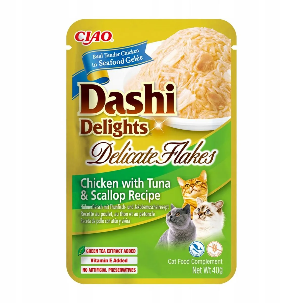 Collation pour chat inaba dashi delights delicate flakes poulet 40 g s9111465892. Notre ambition chez Diaytar : être la source la plus fiable pour vos achats de produits généraux et high-tech tendance