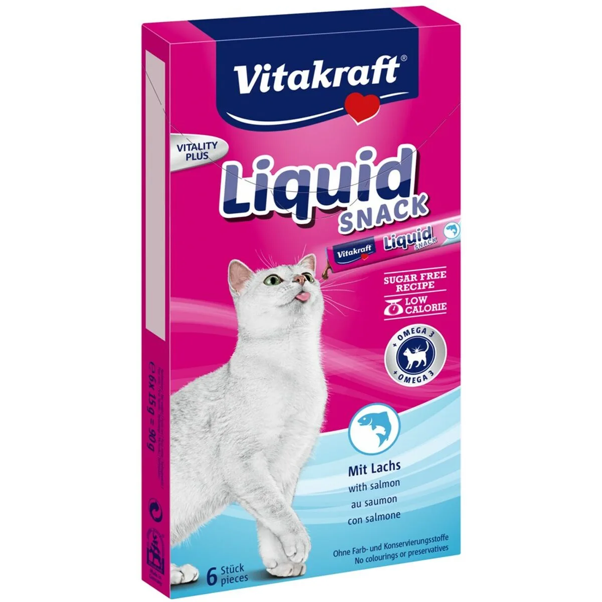 Collation pour chat vitakraft liquid snack salmon poulet poisson cochon 90 g s919046418. Diaytar, c'est le sismographe des tendances : nous captons les vibrations du marché pour vous offrir le meilleur.