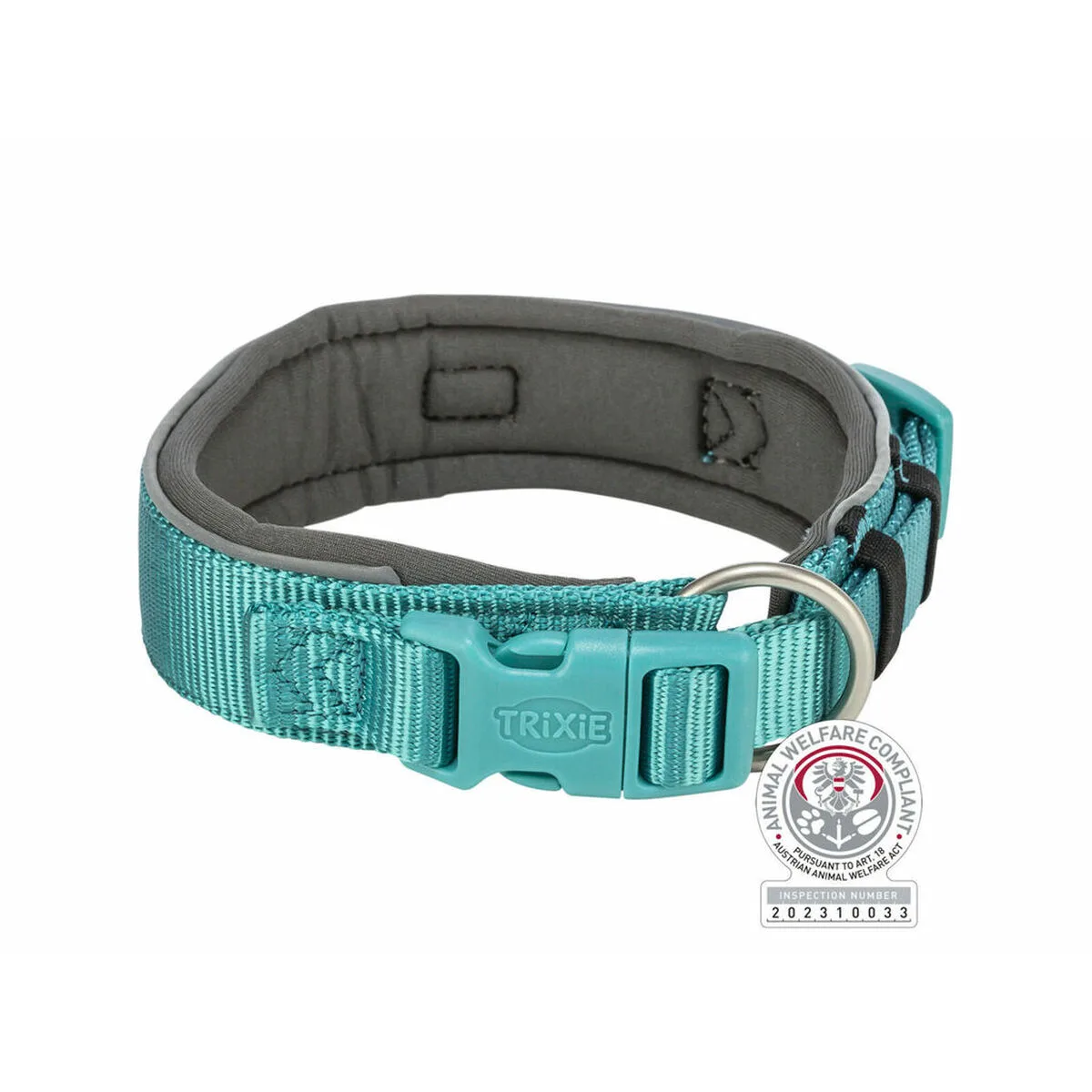 Collier pour chien trixie premium graphite bleu clair s m 33 42 cm m060752665. Créez votre look signature avec les pièces mode sélectionnées par Diaytar.
