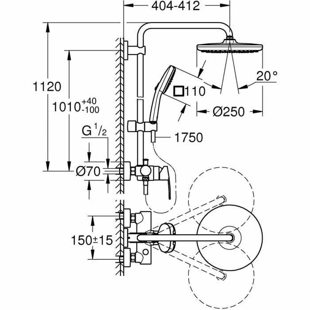 Colonne de douche grohe vitalio comfort 250 s7100305090. L'aventure Diaytar commence ici : parcourez un catalogue généraliste unique où la surprise et la qualité sont au rendez-vous