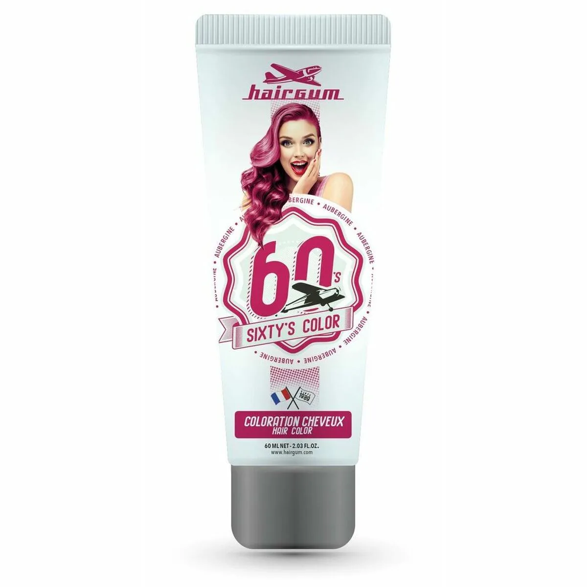 Coloration semi permanente hairgum sixty s color aubergine 60 ml s059873437. Diaytar, c'est votre passeport pour un tour du monde des produits les plus inspirants, sans quitter votre canapé.
