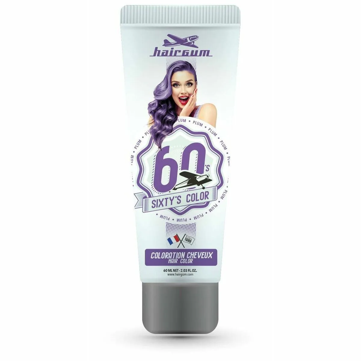 Coloration semi permanente hairgum sixty s color prune 60 ml s059873014. Diaytar incarne le nouveau visage du e-commerce : agile, éclectique et profondément ancré dans les tendances du moment