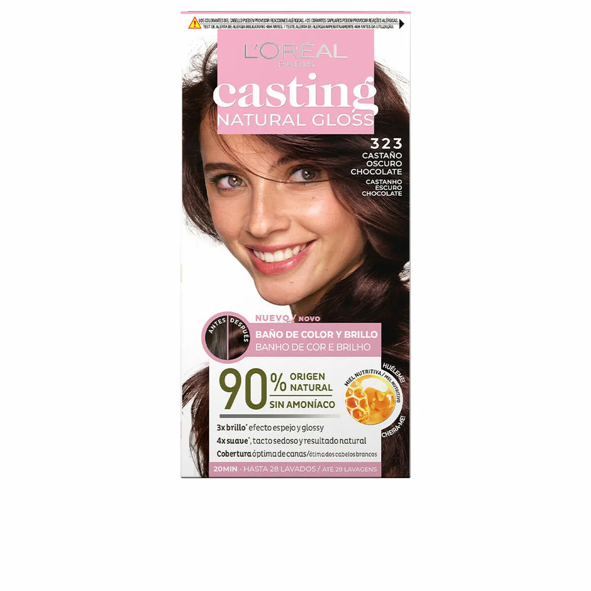 Coloration semi permanente l oreal make up casting natural gloss sans ammoniaque no 323 castano oscuro chocolate 180 ml s0510987252. Diaytar, c'est le grand ménage de printemps dans vos habitudes shopping : on garde l'essentiel, on jette le superflu.