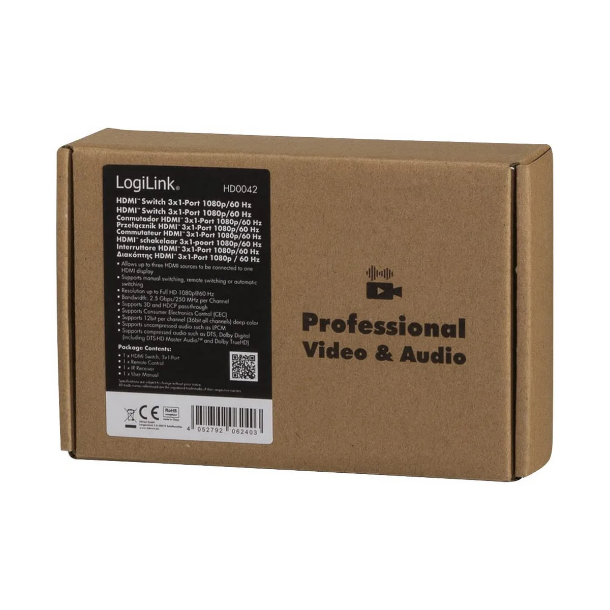 Commutateur hdmi logilink s791034980. Diaytar s'adresse aux esprits modernes en quête de produits qui allient performance technologique et design épuré