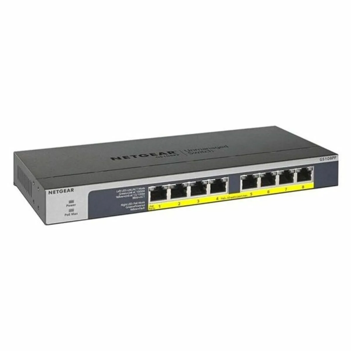 Commutateur reseau armoire netgear gs108pp 100eus 16 gbps s5506877352. Exprimez votre personnalité avec les accessoires tendance de Diaytar.