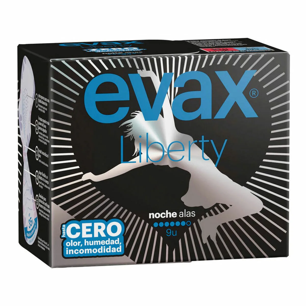 Compresses avec ailes pour la nuit evax 4015400749240 s792544652. Notre équipe chez Diaytar est votre équipe de choc, dévouée à débusquer les produits qui méritent votre attention.