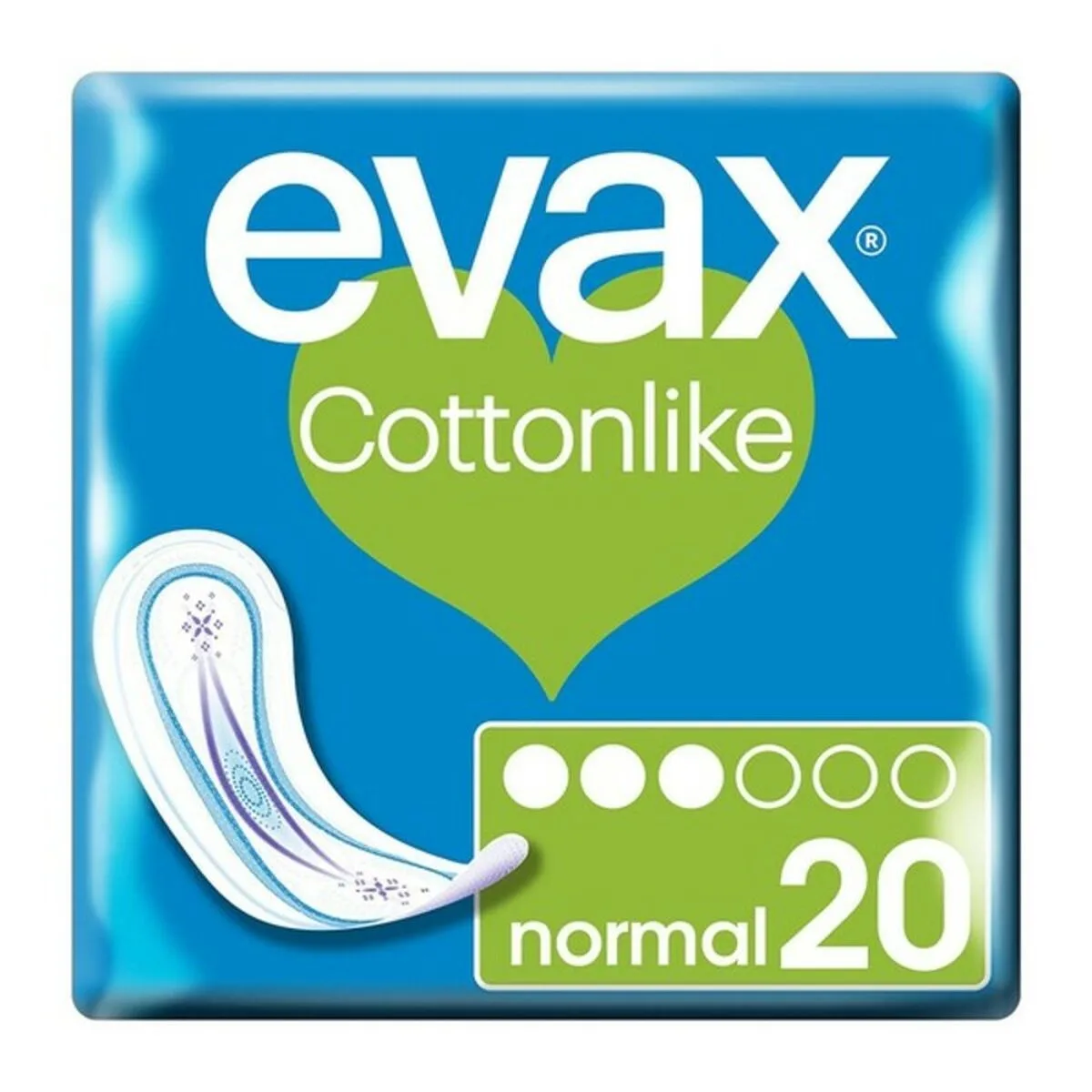 Compresses normales sans ailes evax cottonlike 20 uds 20 unites s054452132. Nous avons bâti Diaytar sur une idée simple : vous méritez le meilleur des produits, sans avoir à chercher pendant des heures.
