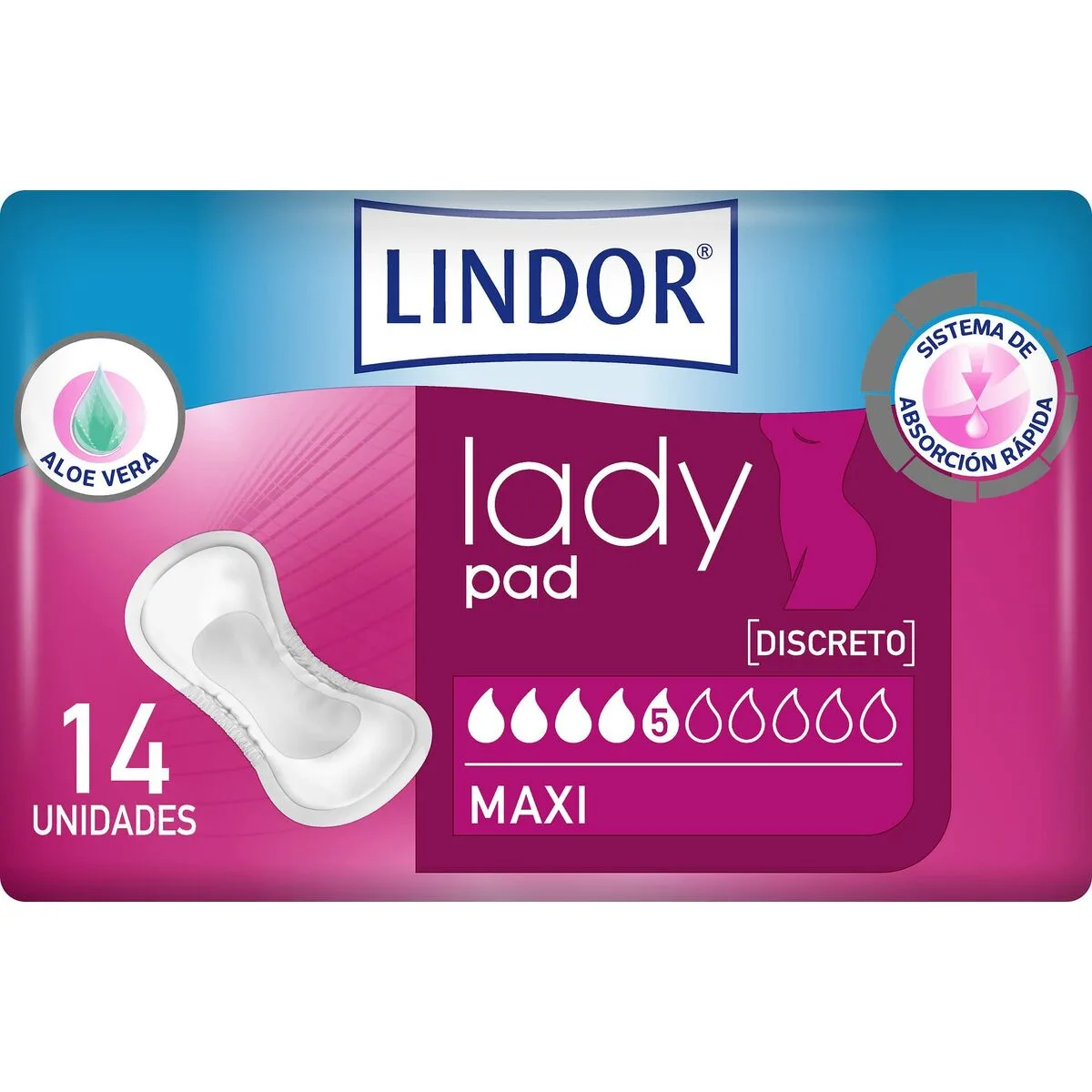 Compresses pour incontinence lindor lady pad maxi 14 unites s0510643379. Diaytar, c'est la garantie de tomber sur ce produit unique qui fera de votre quotidien une expérience extraordinaire