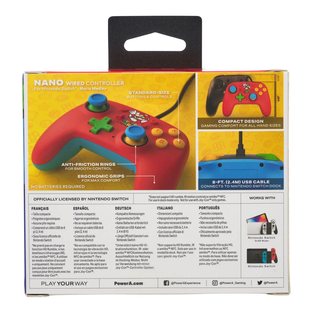 Controle des jeux powera nano multicouleur nintendo switch s5525573928. L'excellence à portée de clic avec la boutique en ligne Diaytar.