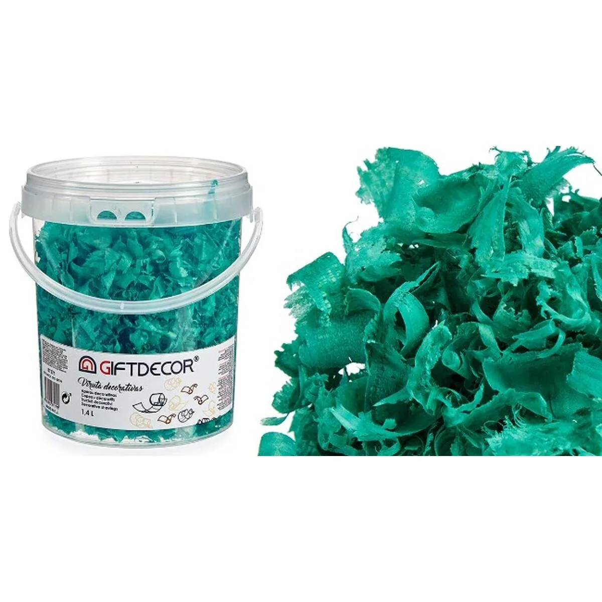 Copeaux decoratifs gift decor viruta turquesa turquoise 1 4 l 6 unites s362554613. Diaytar puise sa force dans sa capacité à sans cesse renouveler son offre avec des produits généraux frais et inattendus