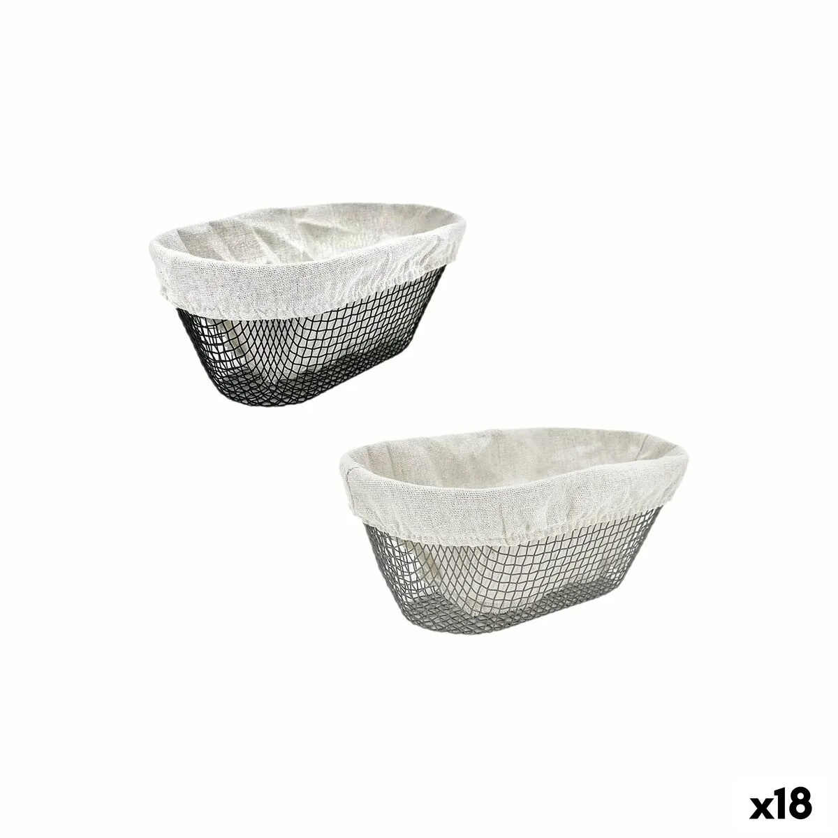 Corbeille a pain metal oblongue 25 x 13 x 10 cm 18 unites s223883791. La mode selon Diaytar : audacieuse, accessible et toujours dans l'air du temps.