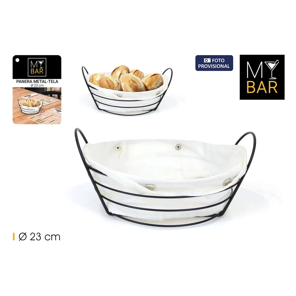 Corbeille a pain my bar blanc metal 26 x 23 5 x 11 2 cm 12 unites s223818544. Chez Diaytar, nous sommes convaincus que le meilleur produit est celui qui allie utilité, beauté et innovation. C'est notre credo.