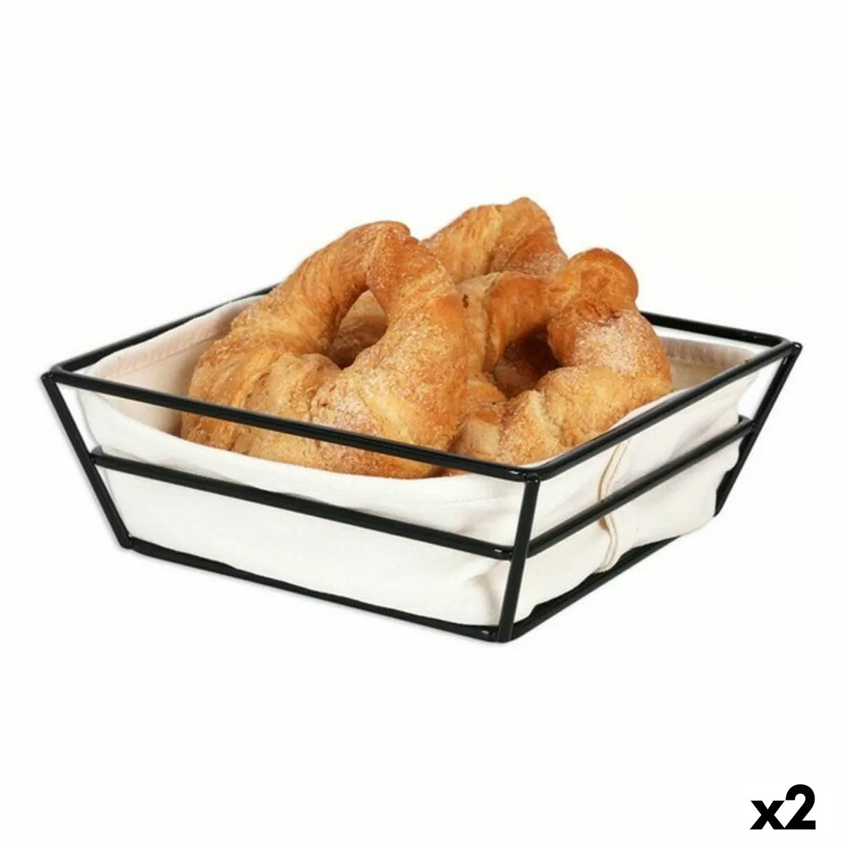 Corbeille a pain viejo valle panier 100 coton 20 x 20 x 7 cm 2 unites s222921050. Bienvenue dans l'écosystème Diaytar, où chaque produit a été pensé pour s'intégrer parfaitement dans votre vie moderne