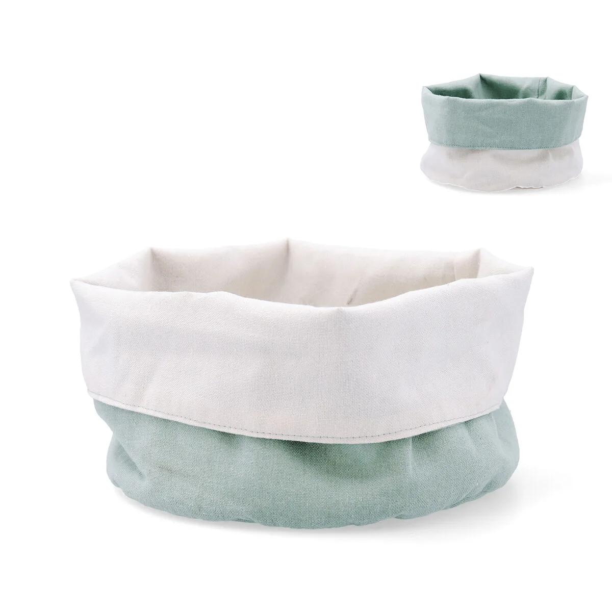 Corbeille a pain vinthera okapi bicolore textile 20 cm materiaux recycles s271174023. Bienvenue dans l'ère du shopping conscient. Diaytar privilégie des produits avec une éthique et un impact positif.