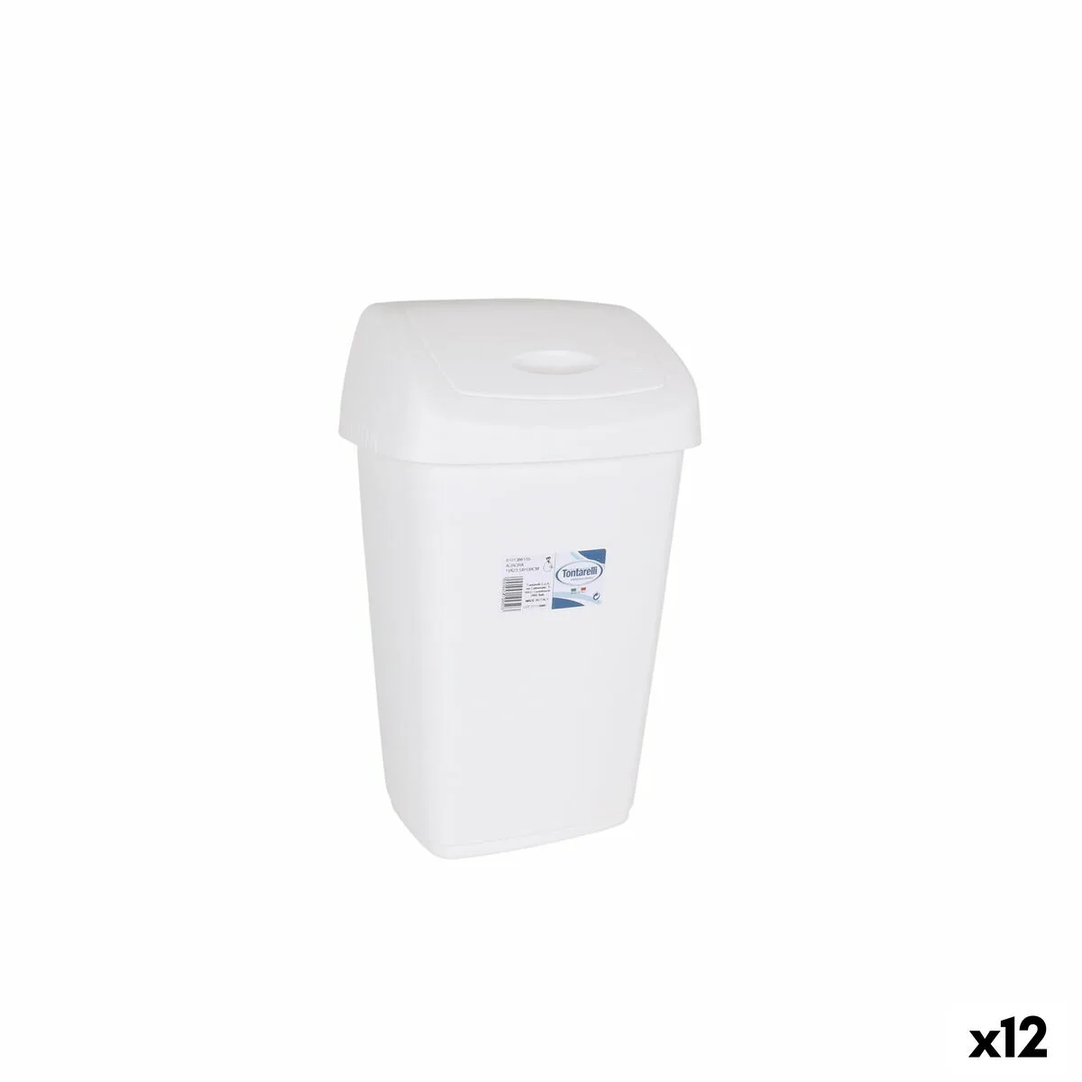 Corbeille a papier tontarelli aurora blanc 9l avec couvercle 12 unites s223383729. Nous traitons chaque produit Diaytar avec le même respect que si nous devions l'offrir à un proche. La qualité est non-négociable.