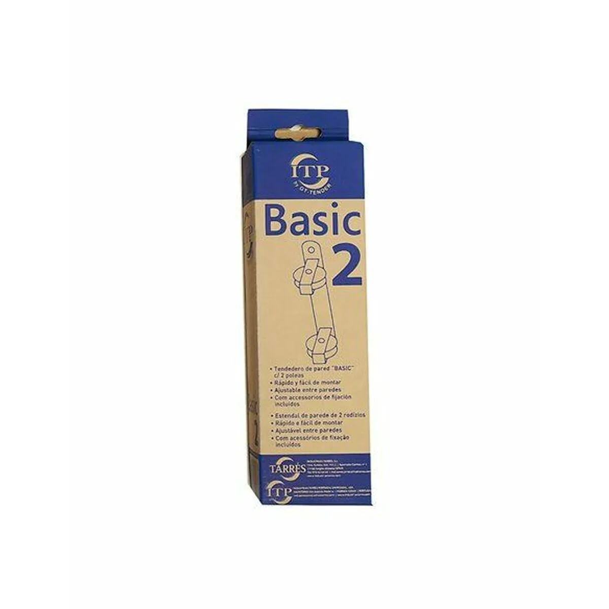 Corde a linge tarres basic 2 poulies blanc mural 25 x 5 x 5 cm s791827110. Diaytar, c'est la certitude de dénicher la perle rare, qu'il s'agisse d'un produit électronique de pointe ou d'un accessoire tendance