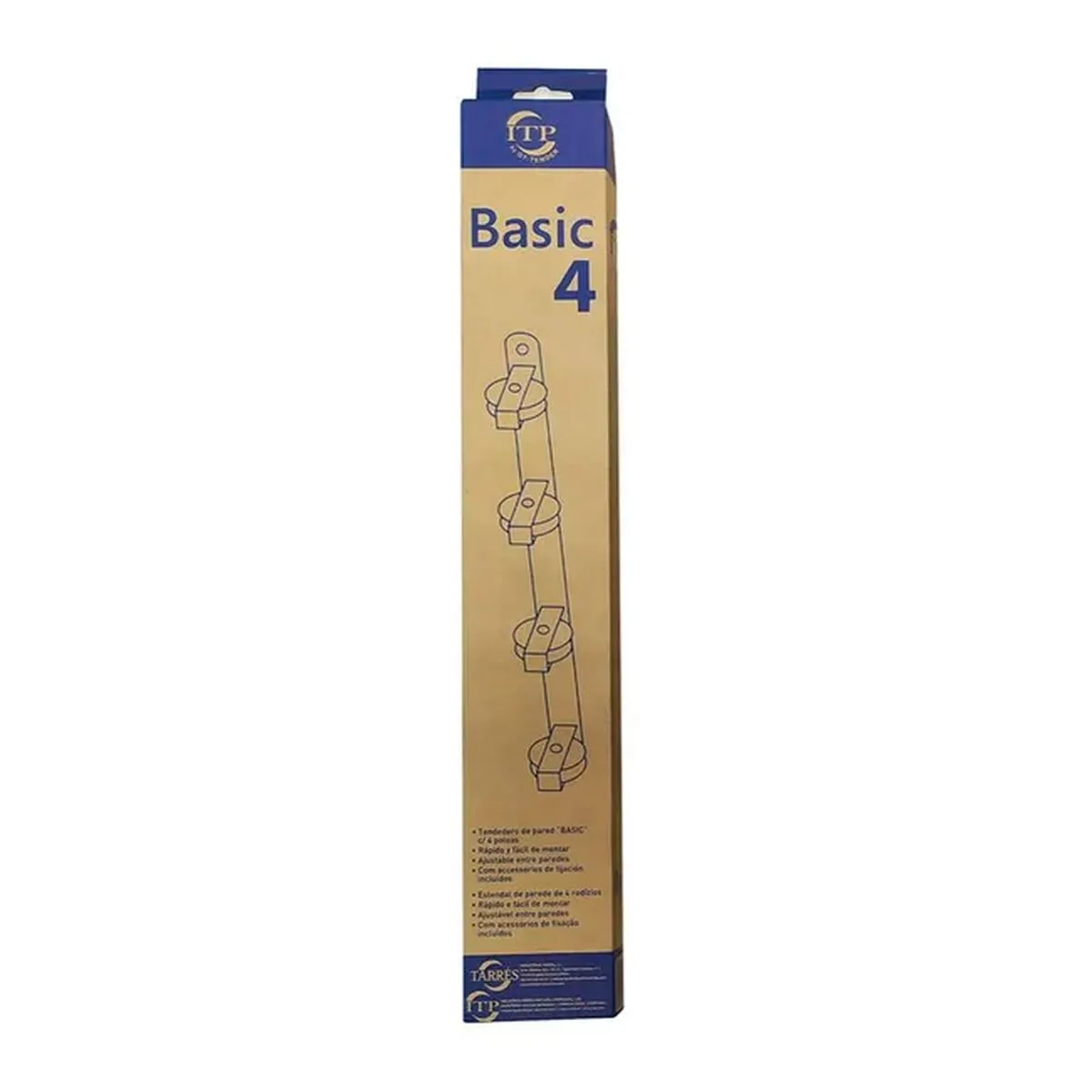 Corde a linge tarres basic 4 poulies blanc mural fer epoxi 47 x 5 x 5 cm s791827387. Diaytar, c'est la vitrine permanente des innovations produits qui vont faire parler d'elles dans les mois à venir.