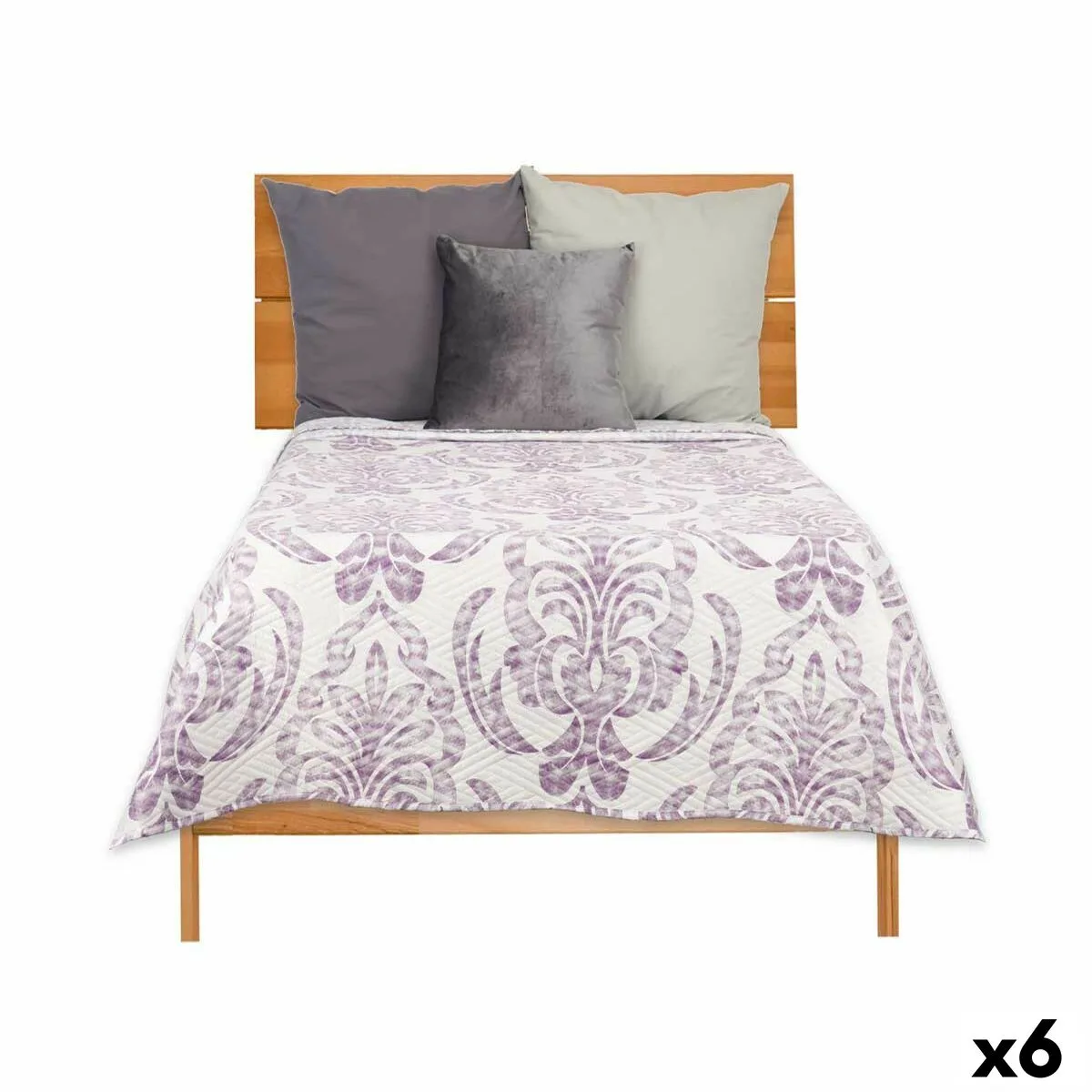 Couette reversible 240 x 260 cm blanc violet 6 unites s362629353. Notre philosophie : le produit parfait n'existe pas. C'est pourquoi Diaytar en propose des milliers, pour que vous le créiez.