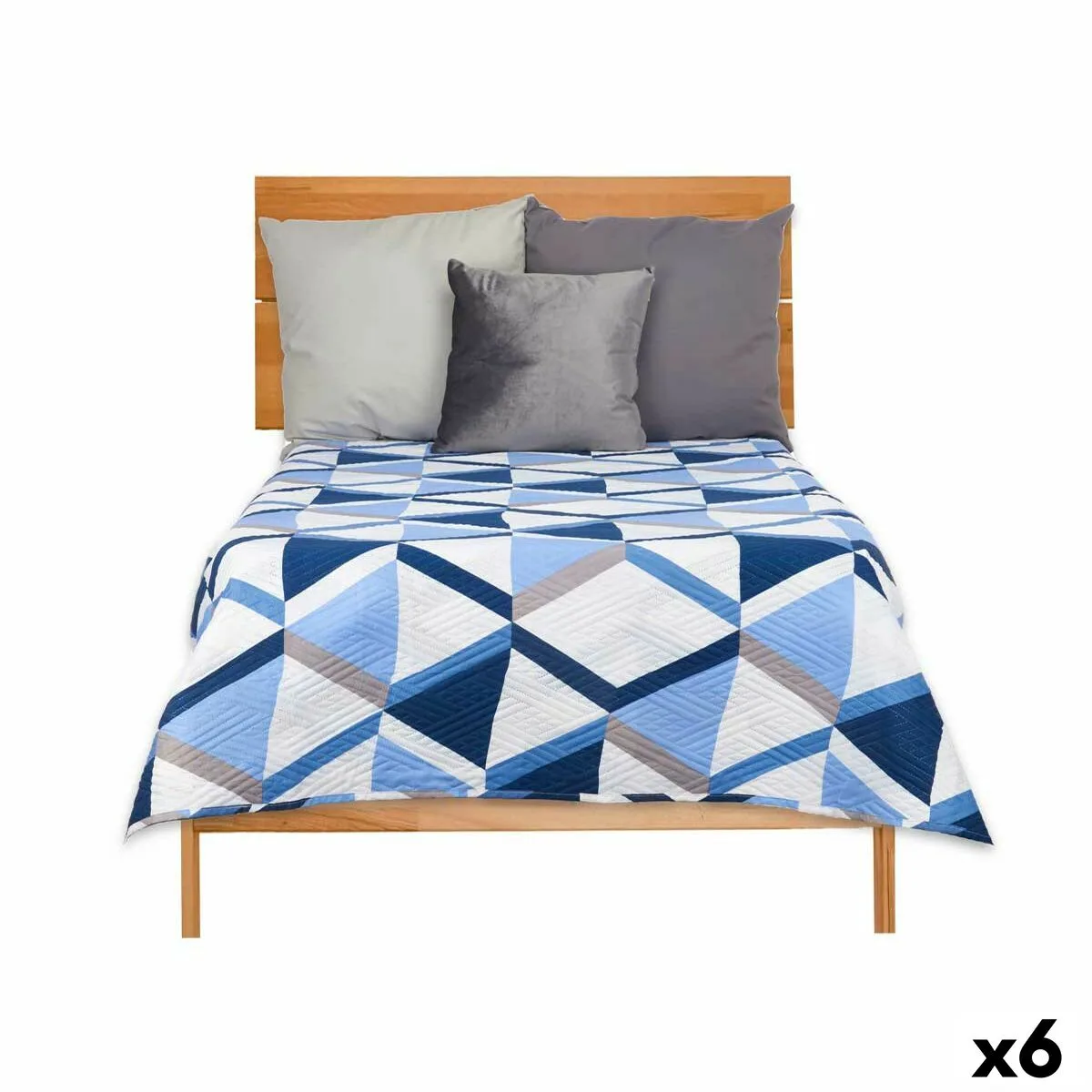 Couette reversible 240 x 260 cm bleu blanc 6 unites s362643947. Diaytar transforme l'essai du e-commerce généraliste en vous offrant une expérience curated, qualitative et surprenante