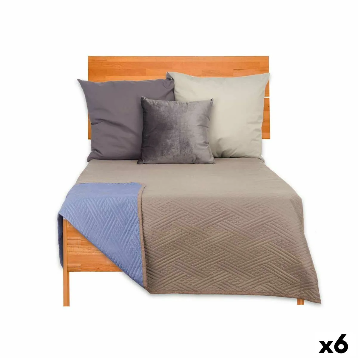 Couette reversible 240 x 260 cm bleu gris 6 unites s362629736. Notre credo ? L'excellence accessible. Diaytar rend le premium attainable dans chaque catégorie de produits.