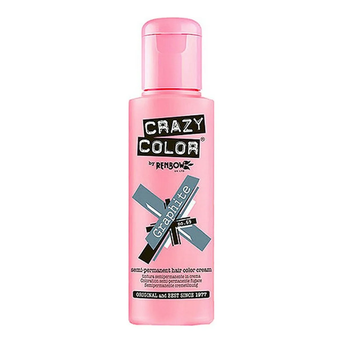 Couleur semi permanente graphite crazy color no 69 100 ml s424770546. Votre style, votre personnalité, nos produits : bienvenue chez Diaytar !