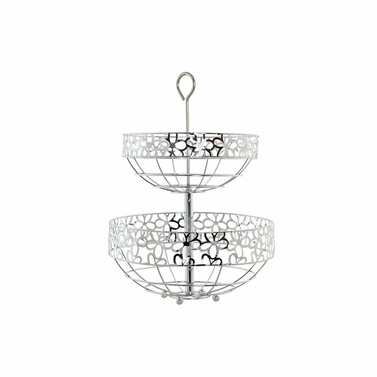 Coupe a fruits dkd home decor argent metal fleurs 28 x 28 x 39 cm s302571758. Notre équipe chez Diaytar est votre équipe de choc, dévouée à débusquer les produits qui méritent votre attention.