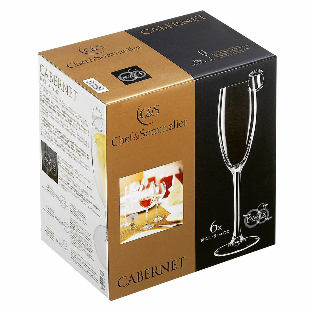 Coupe de champagne chef sommelier cabernet transparent verre 6 unites 16 cl s270244723. Diaytar s'engage à vous proposer une expérience shopping unique avec des produits généraux innovants, tendance et toujours à prix attractifs