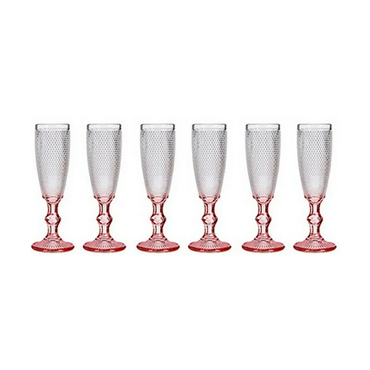 Coupe de champagne vivalto pr05720zd bha6 pink rose transparent verre 180 ml 6 unites s361669389. Nous croyons en la puissance de la simplicité. Les produits Diaytar sont beaux, utiles, et incroyablement simples à utiliser.